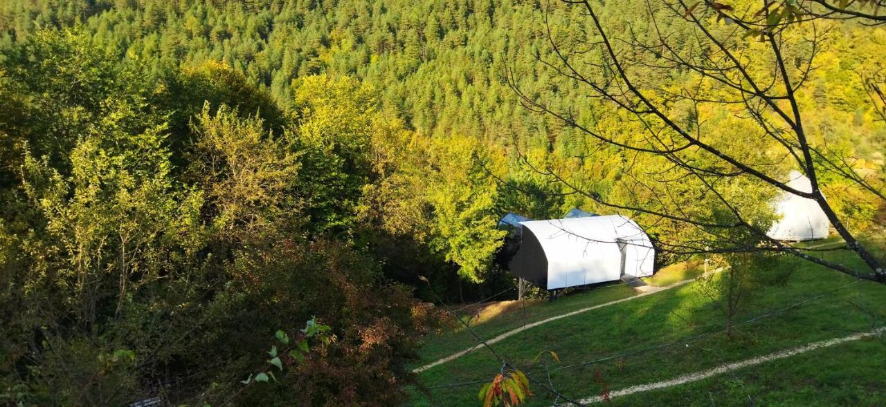 Glamping Georgia Krikhi Otel Ambrolauri Dış mekan fotoğraf