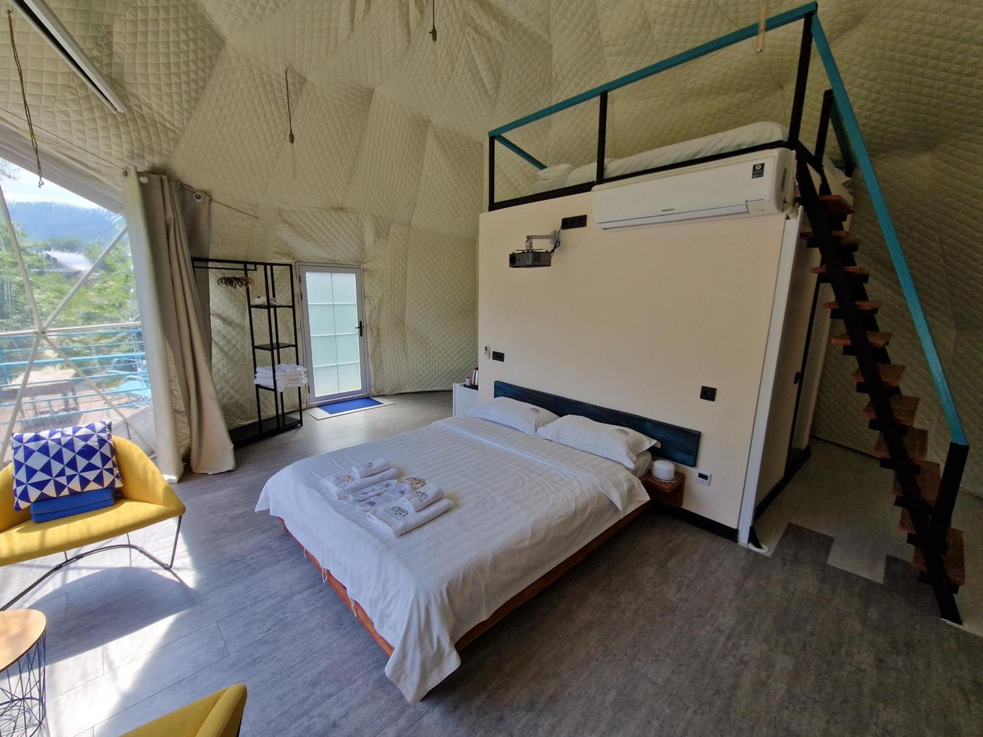 Glamping Georgia Krikhi Otel Ambrolauri Dış mekan fotoğraf