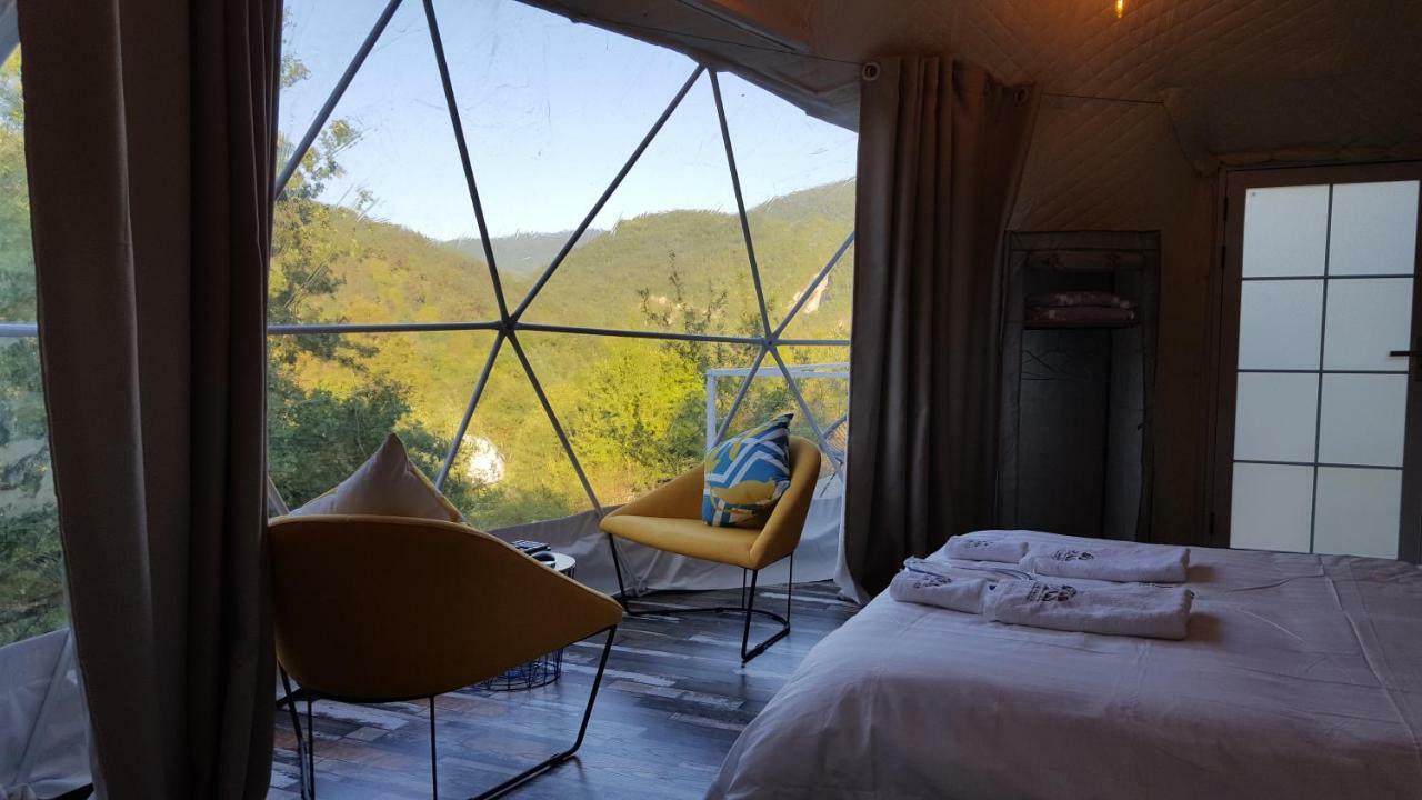 Glamping Georgia Krikhi Otel Ambrolauri Dış mekan fotoğraf
