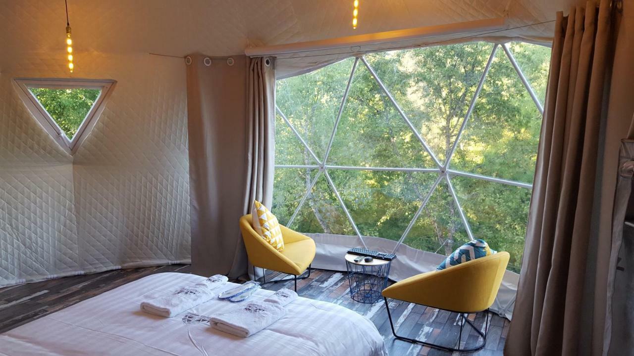 Glamping Georgia Krikhi Otel Ambrolauri Dış mekan fotoğraf