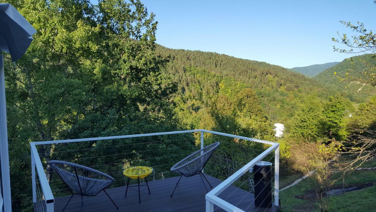 Glamping Georgia Krikhi Otel Ambrolauri Dış mekan fotoğraf