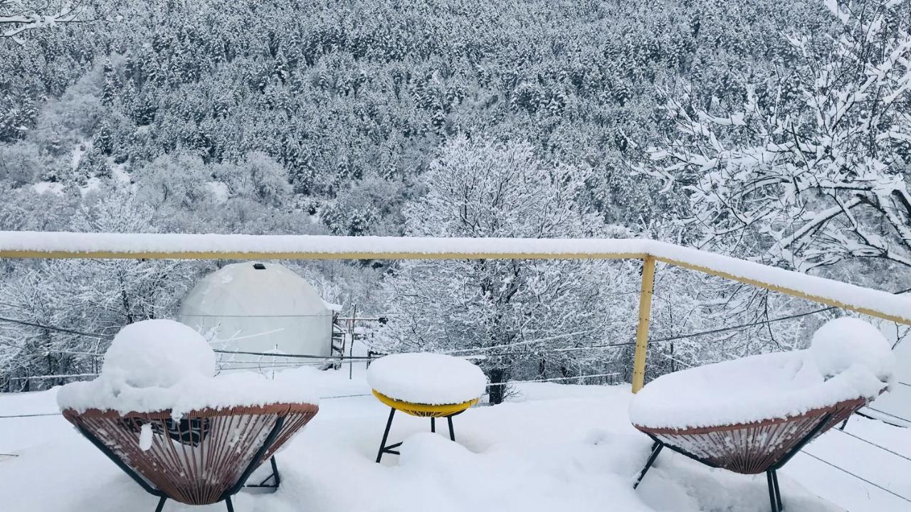 Glamping Georgia Krikhi Otel Ambrolauri Dış mekan fotoğraf
